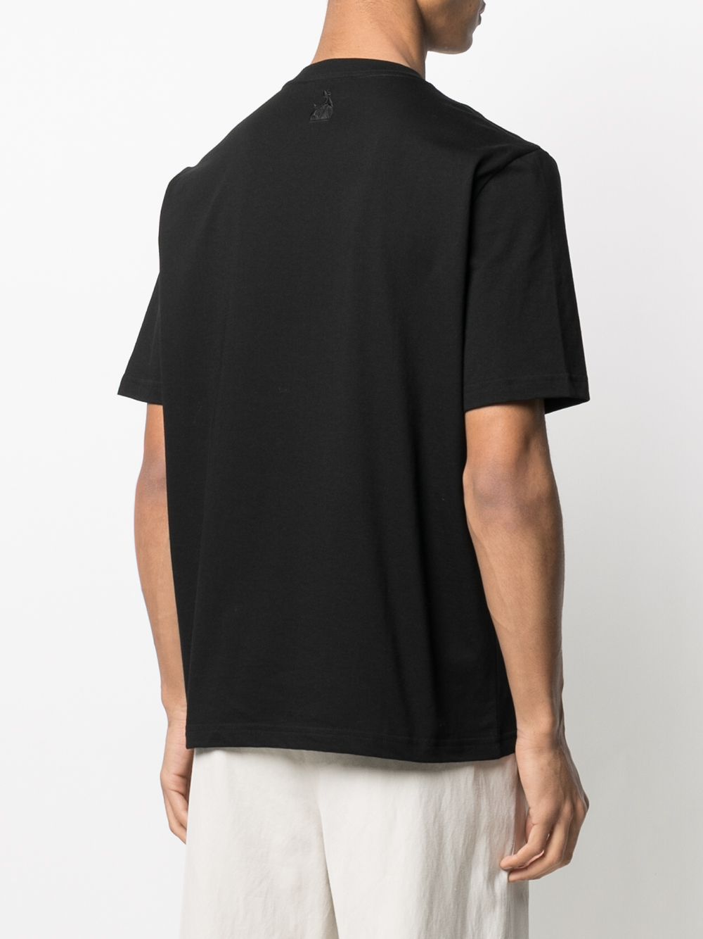 [랑방] 남성 로고 프린팅 반팔  티셔츠 (블랙) RMJE0012JR54P21 10