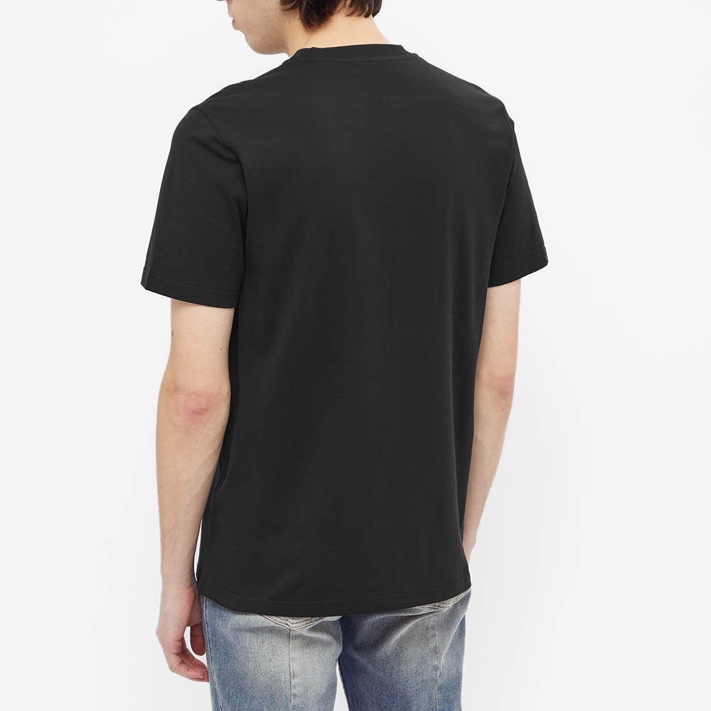 [지방시] 남성 리플랙티드 레터링 로고 반팔 티셔츠 (블랙) BM70YC3002 004