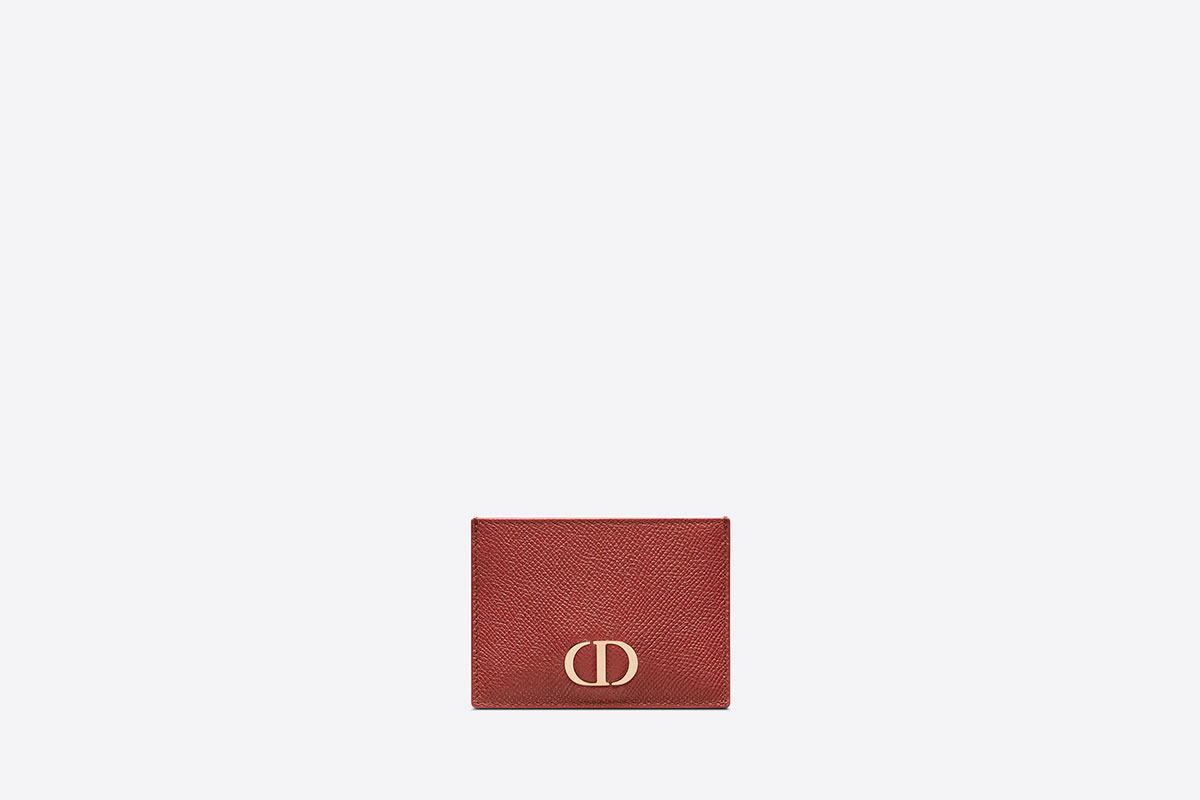 [디올] 30 몽테뉴 카드 지갑 (브릭레드) S2098OBAE M56R
