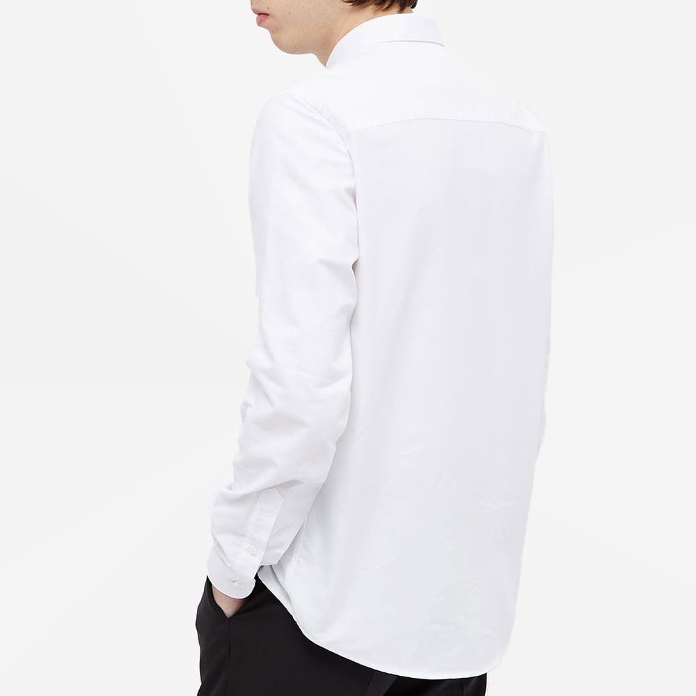 [아미] 남성 하트자수 옥스포드 셔츠 (화이트) BFHC013 45 100