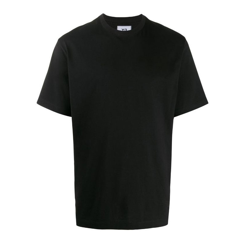 [Y3] 남성 백로고 반팔 티셔츠 (블랙) FN3348