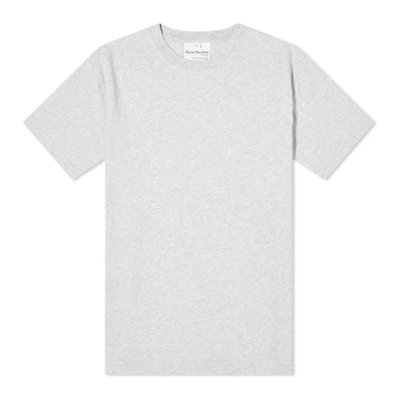 [아크네] 남성 미니 로고 반팔 티셔츠 (멜란지그레이) BL0230 92H