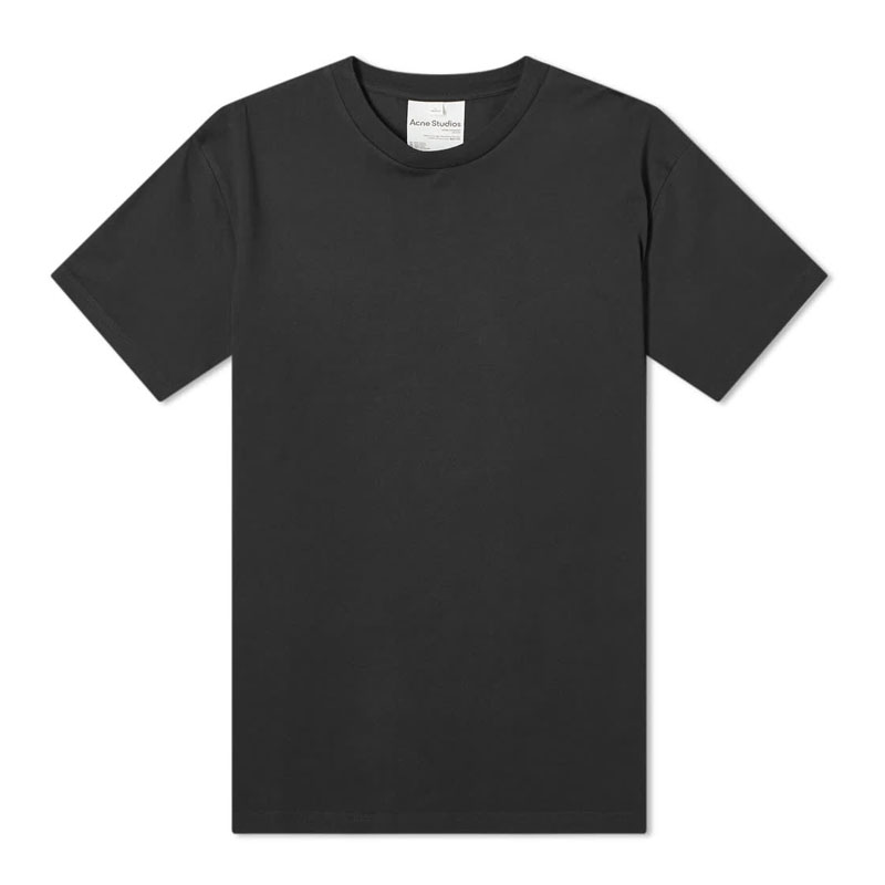 [아크네] 남성 미니 로고 반팔 티셔츠 (블랙) BL0230 900