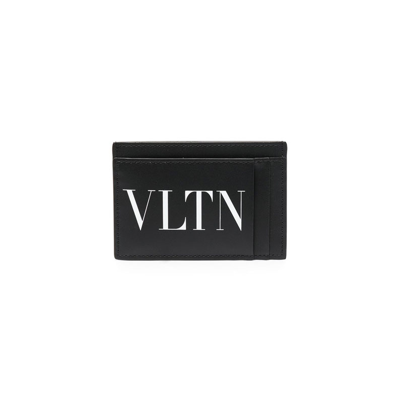 [발렌티노] VLTN로고 프린팅 컴팩트 카드홀더 (블랙) VY2P0S38 LVN 0NO