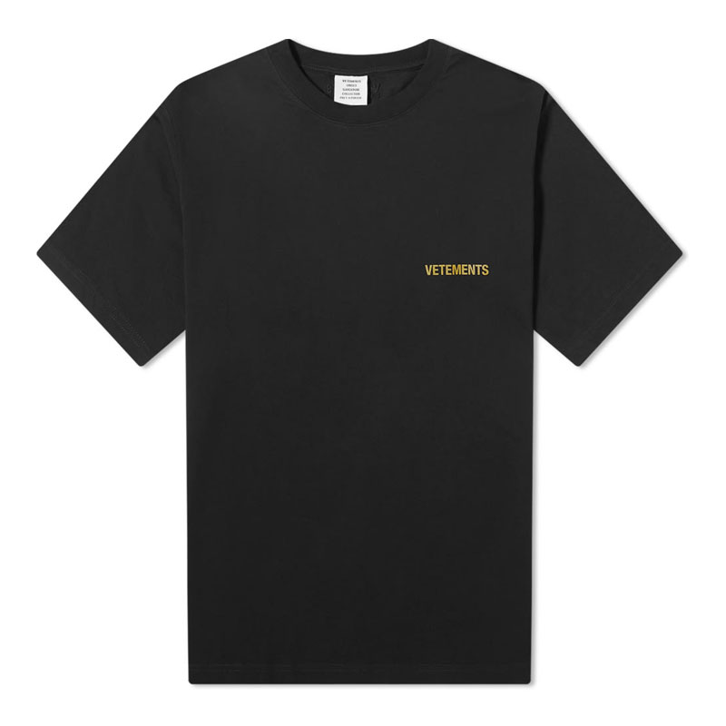[베트멍] 로고 라운드 반팔 티셔츠 (블랙) UA52TR240B