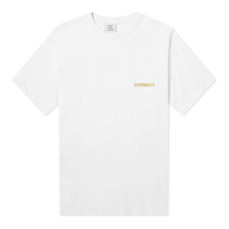 [베트멍] 로고 라운드 반팔 티셔츠 (화이트) UA52TR240W