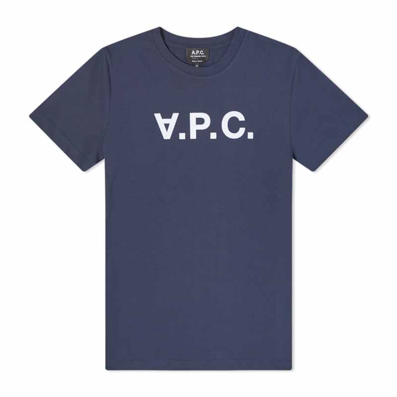 [아페쎄] 여성 VPC 로고 반팔 티셔츠 (네이비) COBQX F26944 IAK