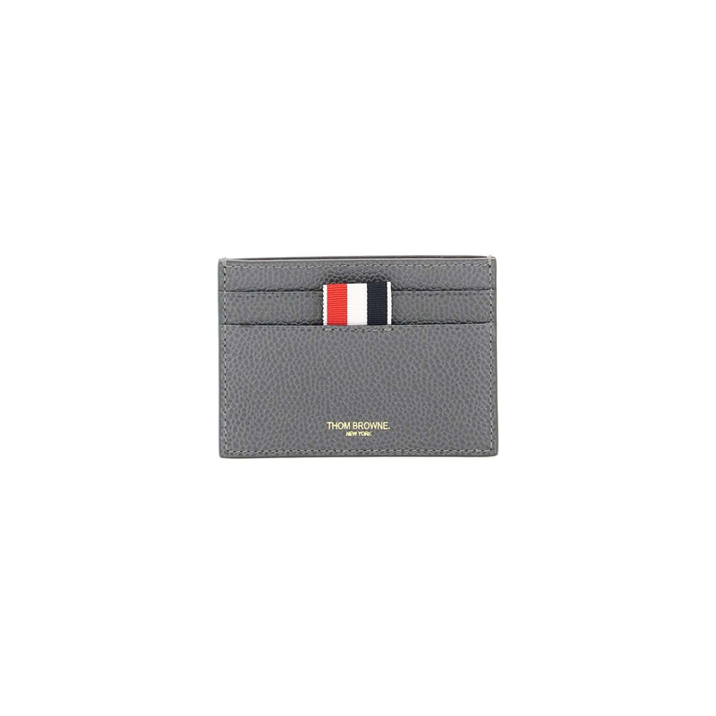 [톰브라운] 로고 레더 카드 지갑 (그레이) MAW020L 00198 025