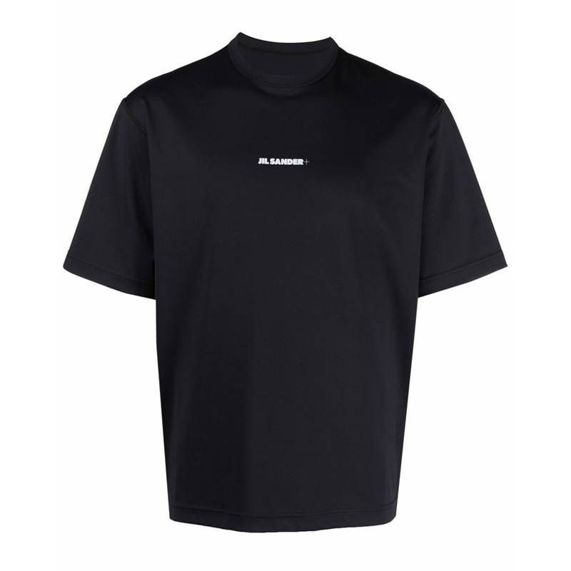 [질샌더] 남성 로고 프린팅 래쉬가드 반팔 티셔츠 (블랙) JPUU783506 MU458208 001