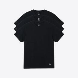 스투시 언더 로고 반팔 티셔츠 (블랙) 1140199 BK